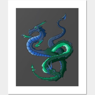 JADE DRAGON Posters and Art